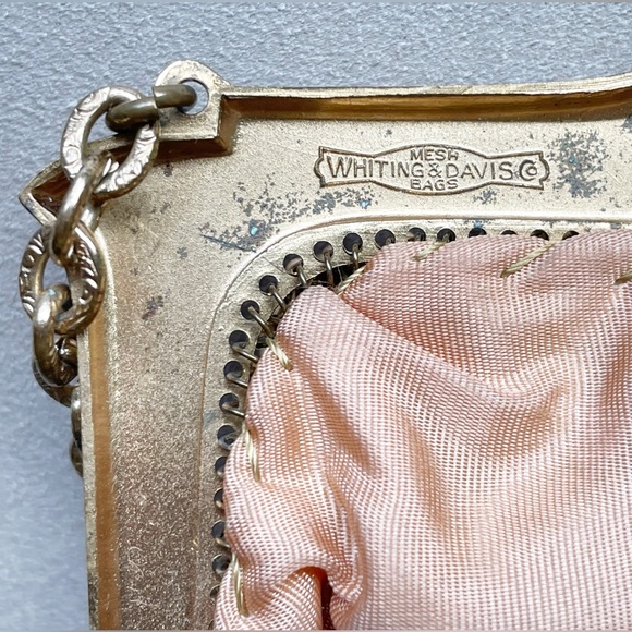 Whiting & Davis Gold Mesh Bag - Picture 11 of 15